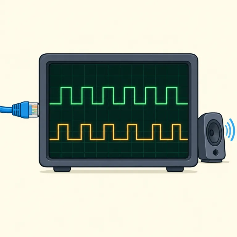 jitter（ジッター・noun）の覚え方イラスト
