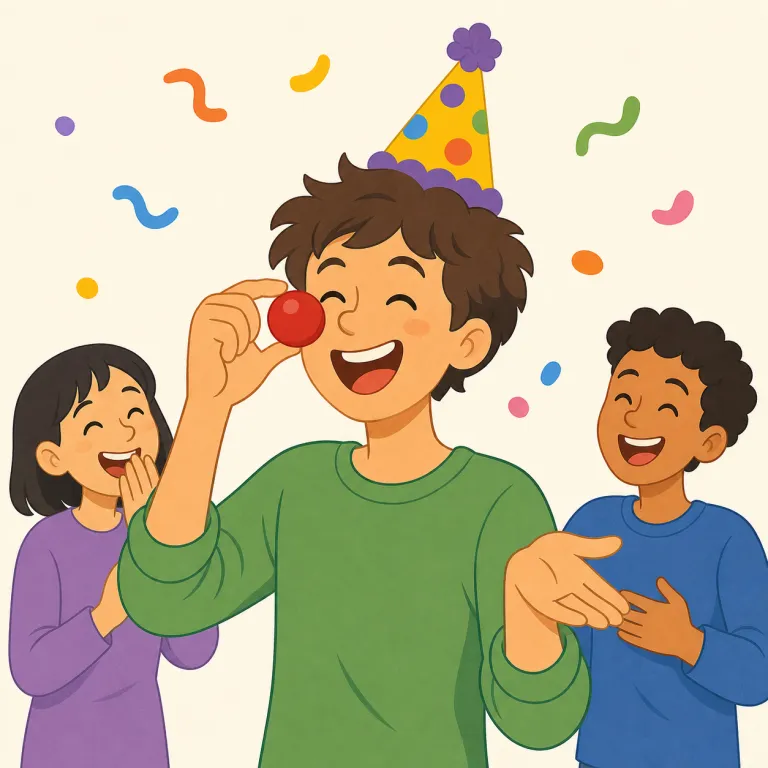 jocose（おどけた・形容詞）の覚え方イラスト — jocose は joke と同じ仲間だと押さえると残りやすいです