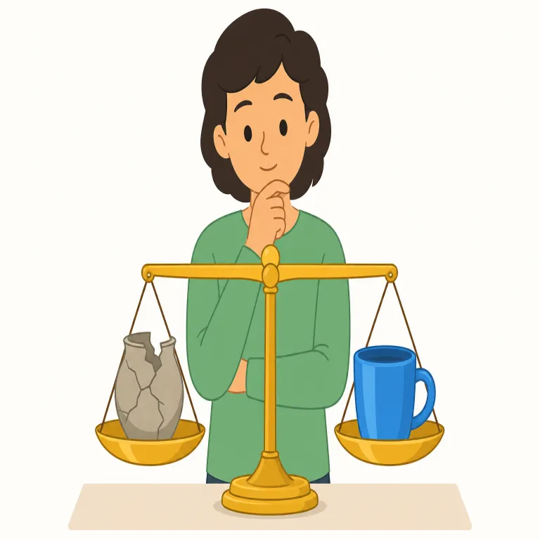 judgement（判断力・noun）の覚え方イラスト