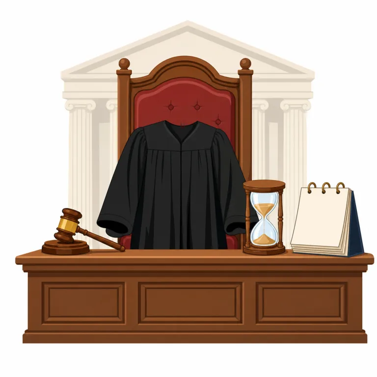 judgeship（裁判官の職・名詞）の覚え方イラスト — judge は「裁判官」、-ship は leadership, membership, professorship のように、ある人が持つ「地位・身分・役割」を表す形を作る