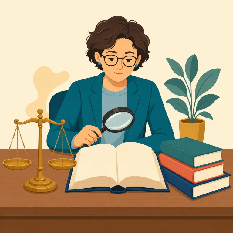 jurist（法律の専門家・名詞）の覚え方イラスト