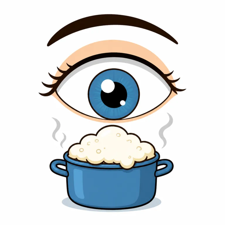 keep an eye on（注意して見る・idiom）の覚え方イラスト