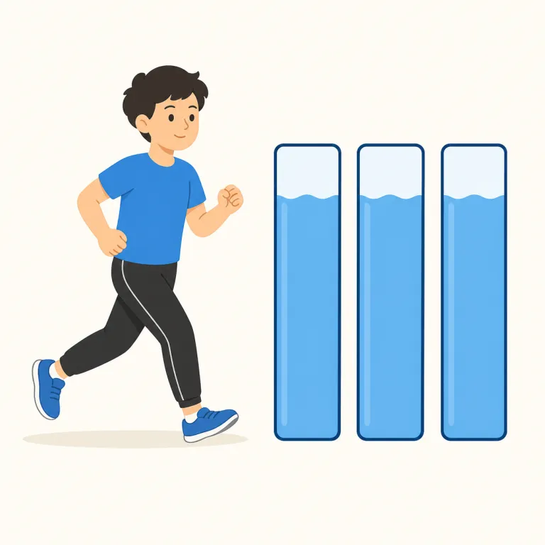 keep up（維持する・句動詞）の覚え方イラスト — この意味の keep up は、行為をただ「続ける」だけでなく、水準・ペース・努力などを落とさず保つことに焦点がある