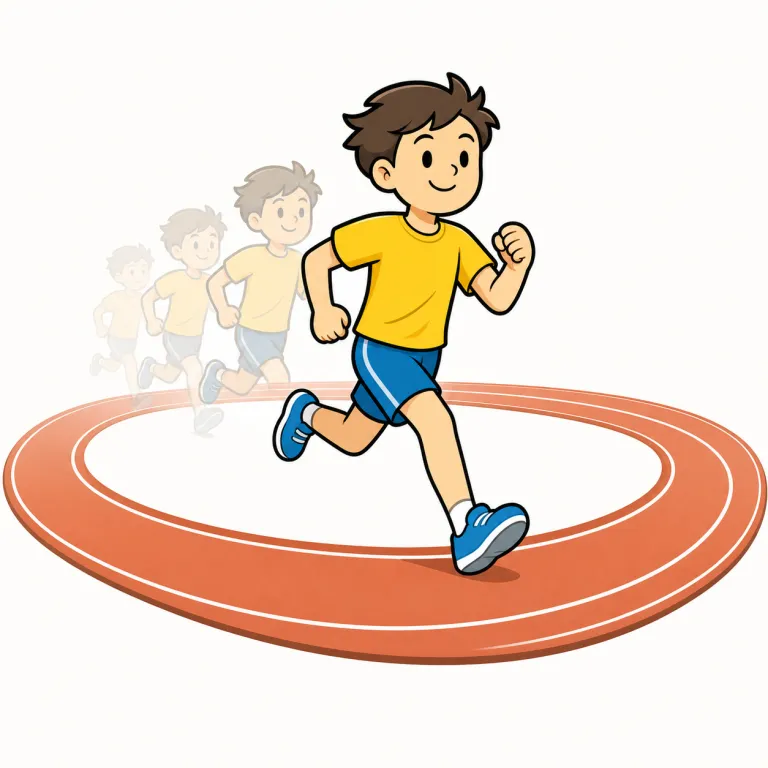 keep up（続ける・phrasal_verb）の覚え方イラスト