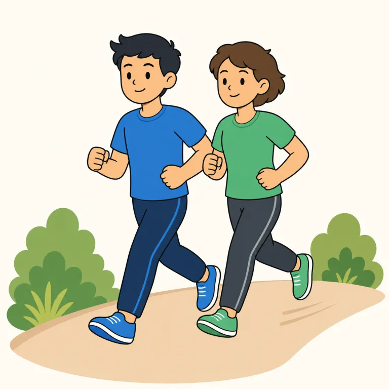 keep up with（遅れずについていく・句動詞）の覚え方イラスト — まず keep を「保つ」、with を「一緒に」と押さえると、keep up with は「相手と同じ水準・速度を保ったまま一緒に進む」とイメージできる