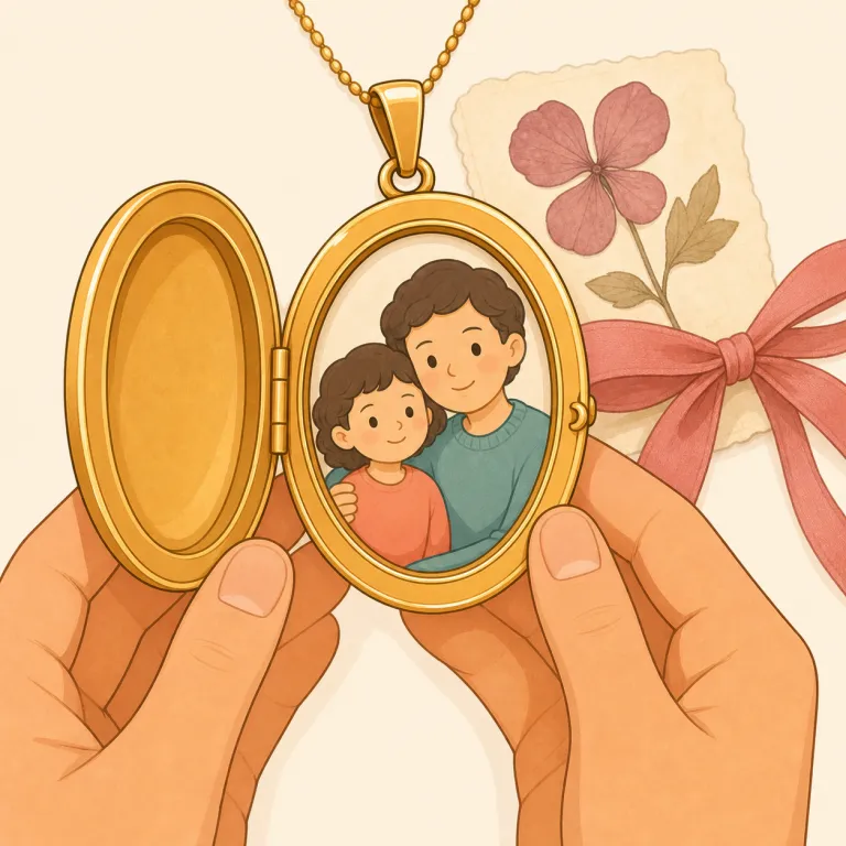 keepsake（記念品・名詞）の覚え方イラスト — まず keep を思い出すと覚えやすい語です