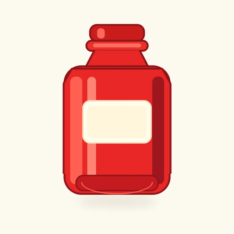 ketchup（ケチャップ・名詞）の覚え方イラスト
