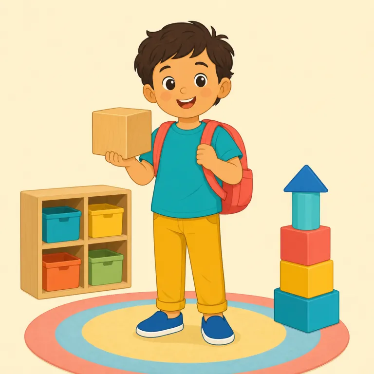 kindergartner（幼稚園児・名詞）の覚え方イラスト — まず kindergarten をそのまま思い出し、「場所」の kindergarten に「その人」を表す -er が付いて kindergartner になる、と見る…