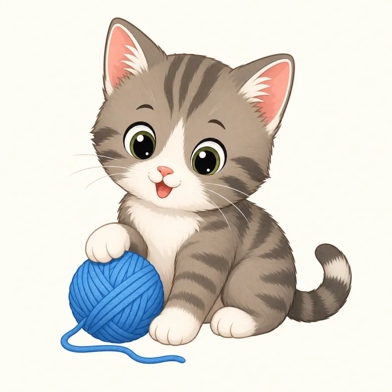kittenの覚え方イラスト