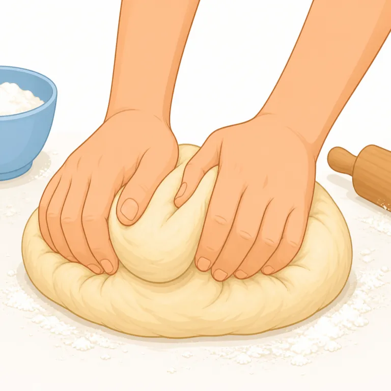 kneadingの覚え方イラスト