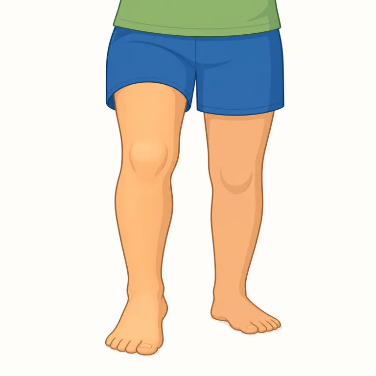 knee（膝・名詞）の覚え方イラスト — knee はまず「先頭の k を読まない」形ごと覚えるのが近道です