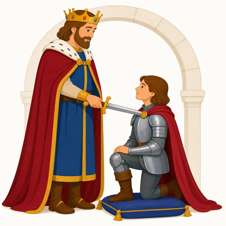 knighthood（騎士位・名詞）の覚え方イラスト — knight が分かれば土台は十分