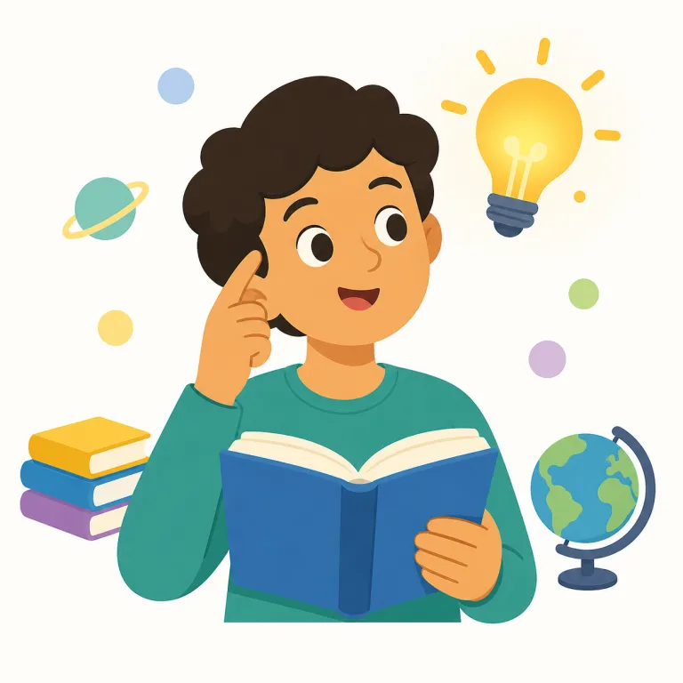know（知っている、知る・動詞）の覚え方イラスト — この know は、答えが「わかる」というより、事実・情報・人・場所などをすでに頭の中に持っている状態を表すと考えると整理しやすいです