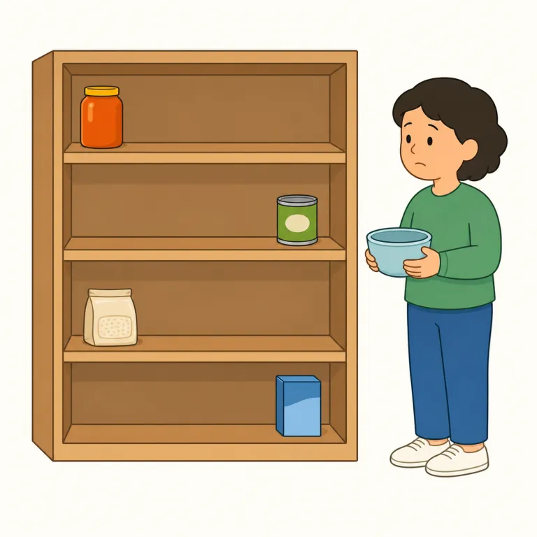lack（不足・名詞）の覚え方イラスト — 名詞の lack は、まず lack of + 名詞 の形で覚えると定着しやすい語です