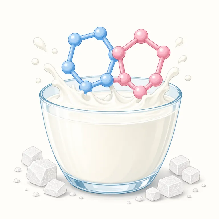 lactoseの覚え方イラスト