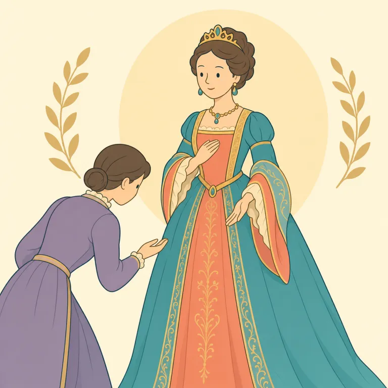 ladyship（貴婦人への敬称・名詞）の覚え方イラスト — 冠詞つきの a lady は普通の「女性・淑女」だが、ladyship は別物と切り分けると覚えやすい
