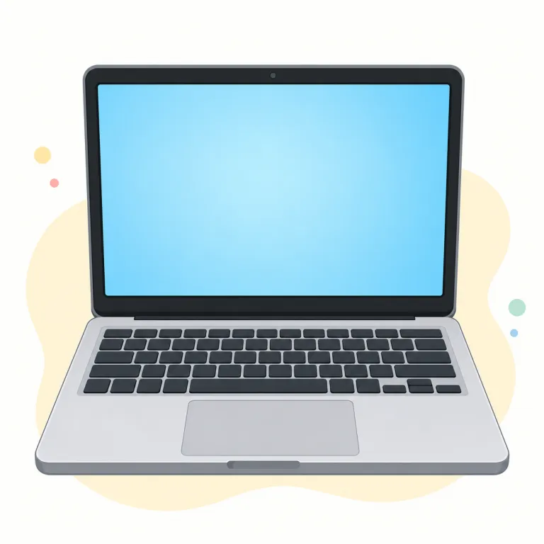 laptop（ノートパソコン・名詞）の覚え方イラスト — 「desktop」とセットで覚えるのが最短です