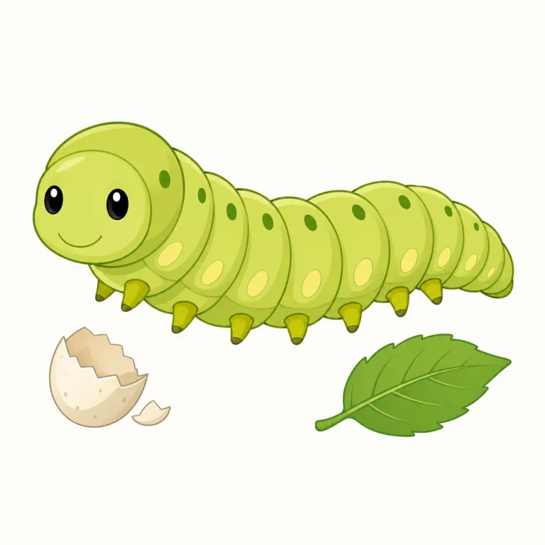 larvaの覚え方イラスト