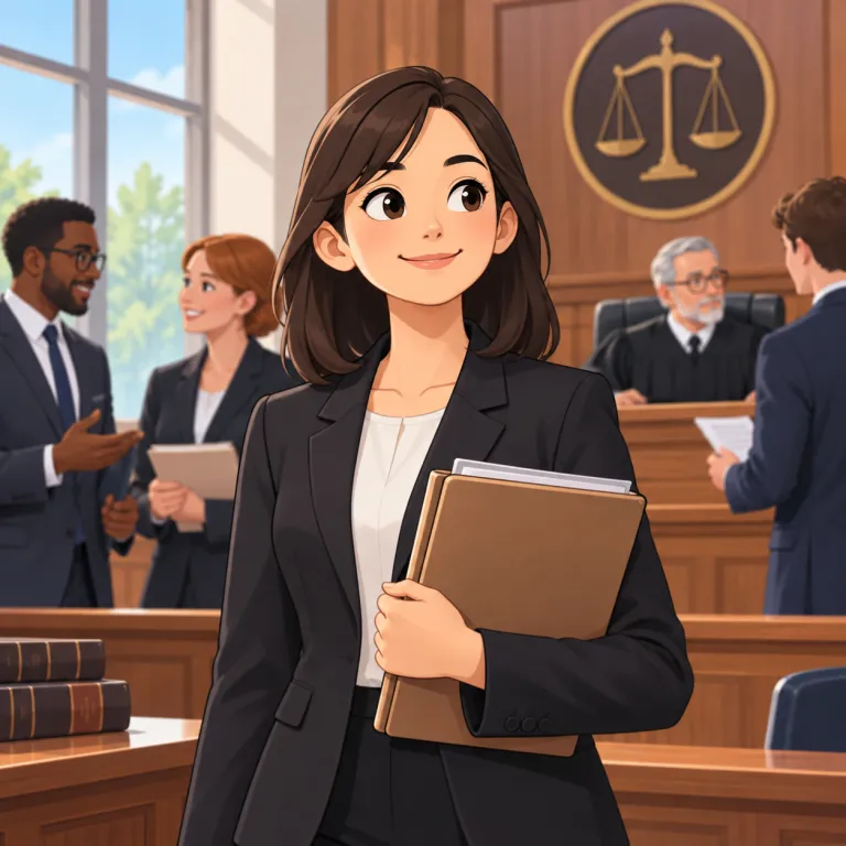 law（法曹界・noun）の覚え方イラスト