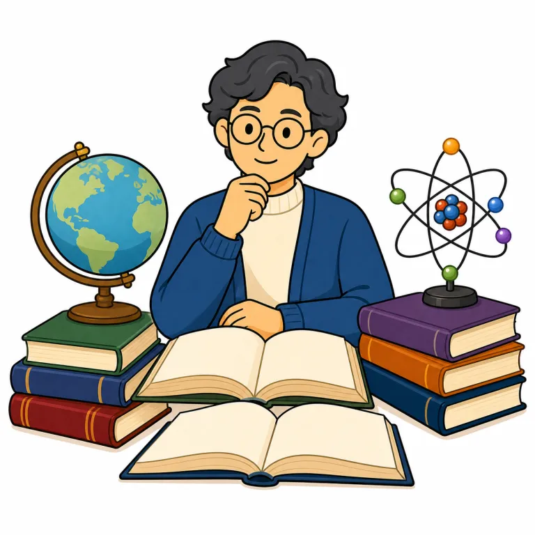 learned（学識のある・adjective）の覚え方イラスト