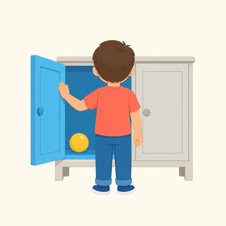 left-hand（左側の・形容詞）の覚え方イラスト — left「左」＋hand「手」なので、自分の左手がある側を思い浮かべると覚えやすい語です