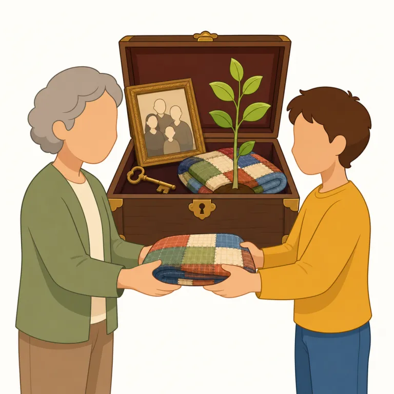 legacy（遺産・名詞）の覚え方イラスト — 「何かを後の時代に残すもの」でまとめて覚えると定着しやすい語です