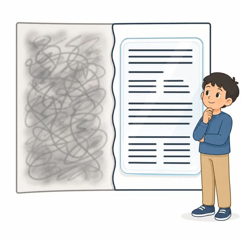 legible（読みやすい・形容詞）の覚え方イラスト — まず visible, audible のような -ible を見たら「〜できる」を連想すると覚えやすいです