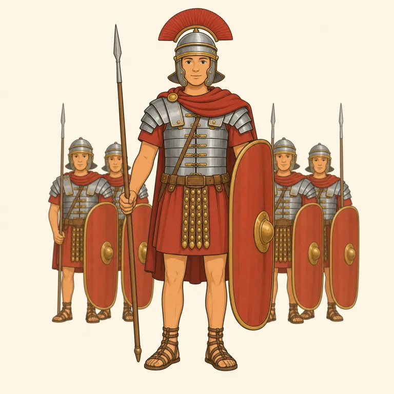 legionnaire（軍団兵・名詞）の覚え方イラスト — legion を知っていれば覚えやすい語