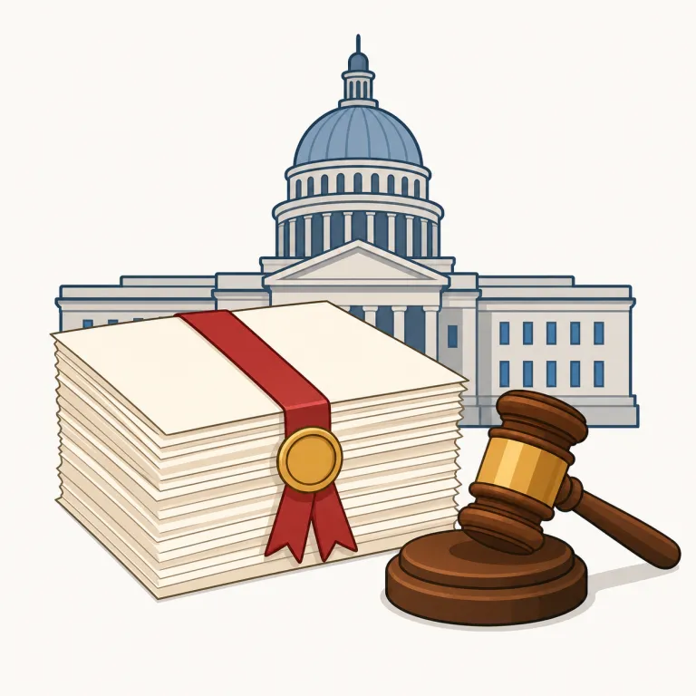 legislation（法律・名詞）の覚え方イラスト — このエントリの legislation は、基本義の「立法」ではなく、制定された「法律」や法律群を指す用法です