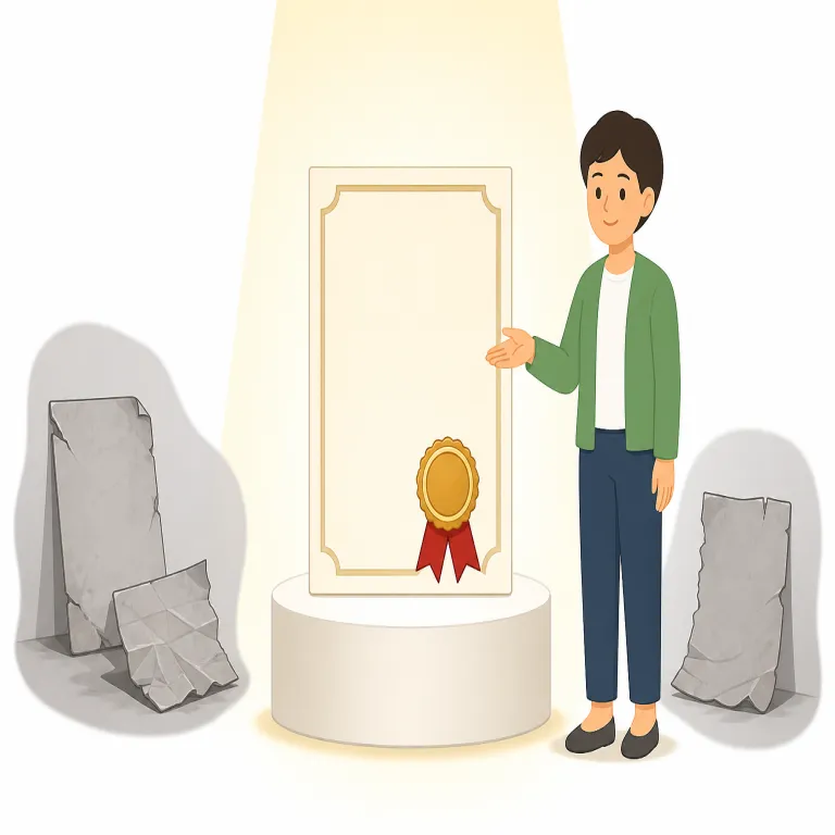 legitimate（正当な、正統な・形容詞）の覚え方イラスト — この意味の legitimate は、単に「合法的な」という基本義ではなく、主張・理由・政府・権利などが筋道や根拠を持ち、認めるに値することを表します