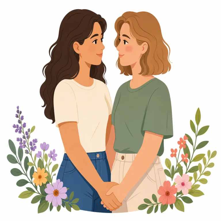 lesbianism（女性同性愛・名詞）の覚え方イラスト — まず基礎語の lesbian を先に固めると覚えやすいです