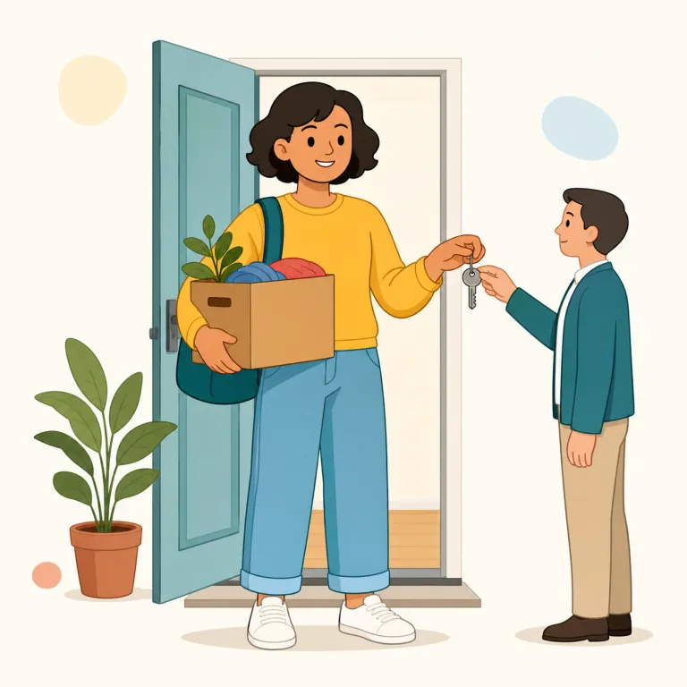 lessee（賃借人・名詞）の覚え方イラスト — `lessee` はまず動詞・名詞の `lease`（賃貸する／賃貸契約）を軸に覚えるとよい語です