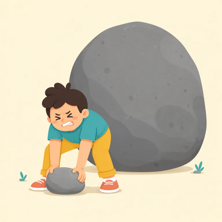 let alone（ましてや・イディオム）の覚え方イラスト — 覚える軸は「低いハードルすら無理なら、より高いものはなおさら無理」という段差です