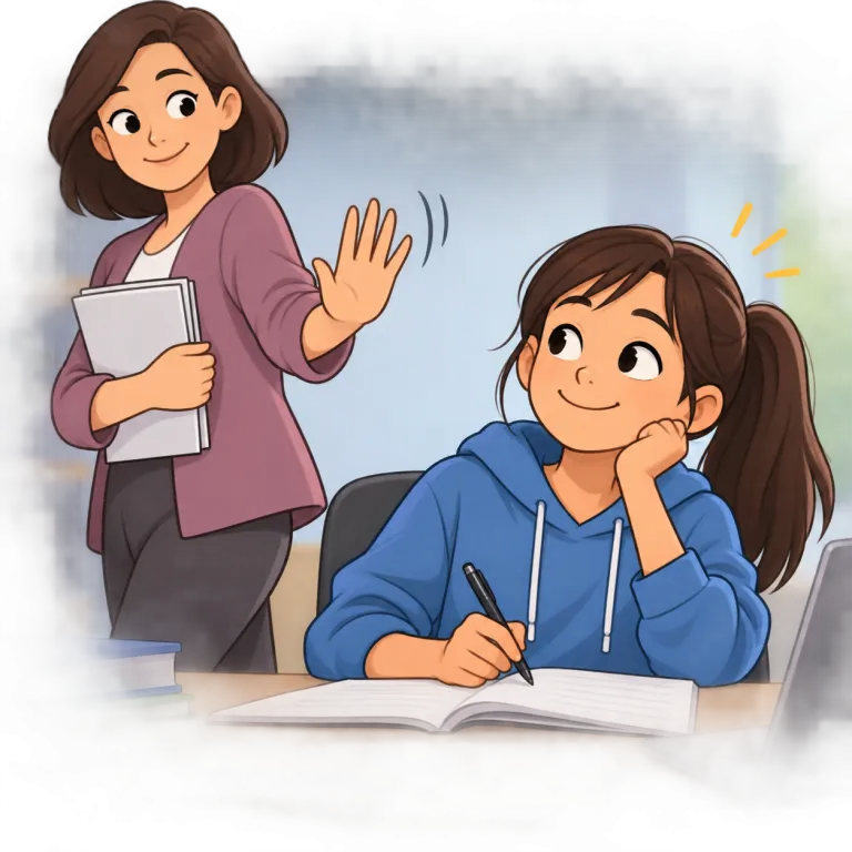 let up（手を緩める・phrasal_verb）の覚え方イラスト
