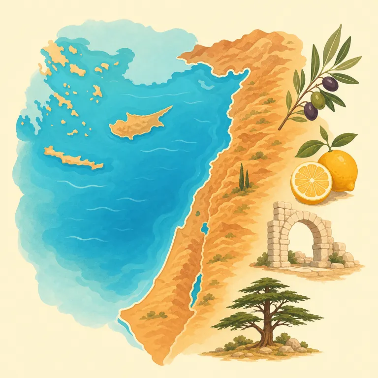 levantine（レバント地方の・形容詞）の覚え方イラスト — まず Levant を固有名詞として押さえ、-ine は Florentine や Byzantine と同じく「〜に属する・〜風の」を作る形だとまとめて覚える