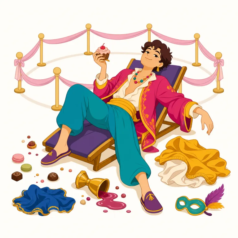 libertine（放縦な・adjective）の覚え方イラスト