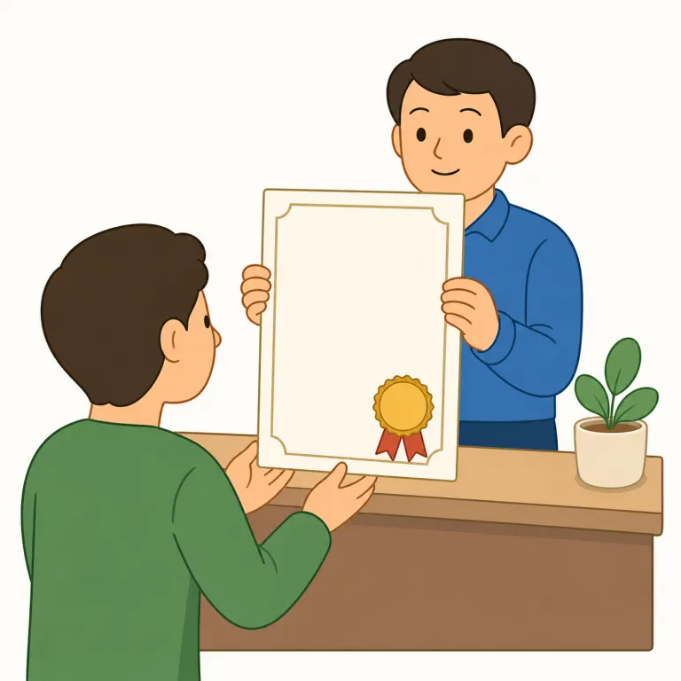 license（免許、許可証・名詞）の覚え方イラスト — 名詞 license は「何かをしてよい立場を証明するもの」と考えると整理しやすいです
