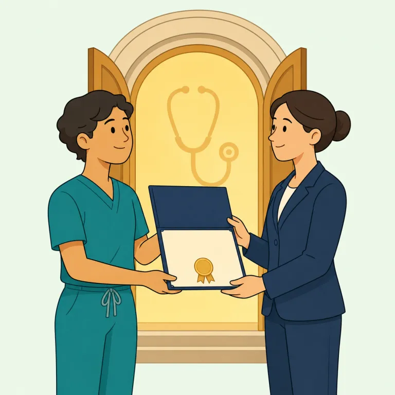 licensure（免許取得、免許付与・名詞）の覚え方イラスト — まず license を核に覚える