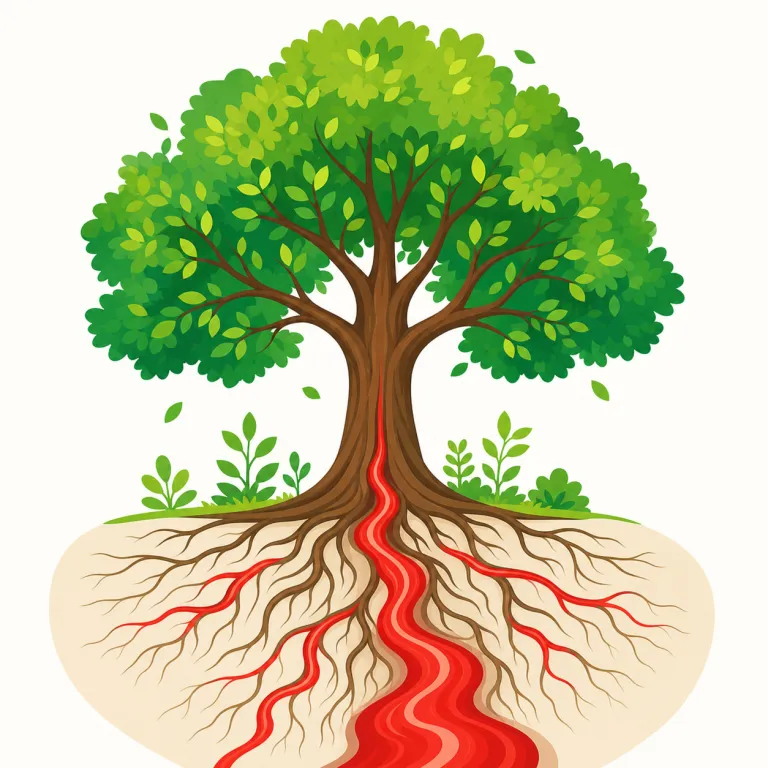 lifeblood（生命線・名詞）の覚え方イラスト — life と blood という基本語の組み合わせなので、「血が通ってこそ生きる」という直感でつかむと残りやすい語です