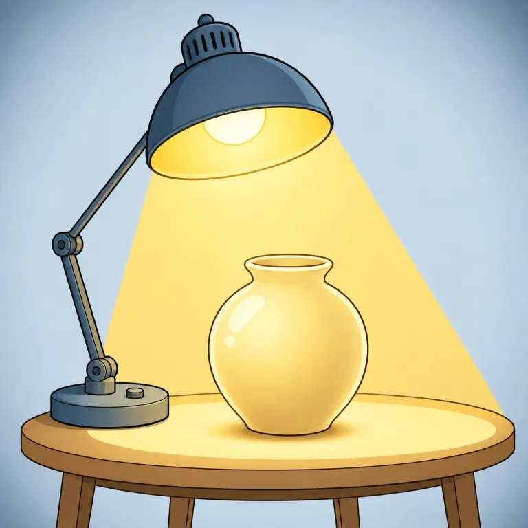 lit（照らされた・adjective）の覚え方イラスト