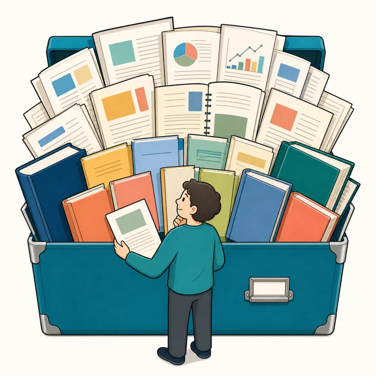 literature（文献・noun）の覚え方イラスト