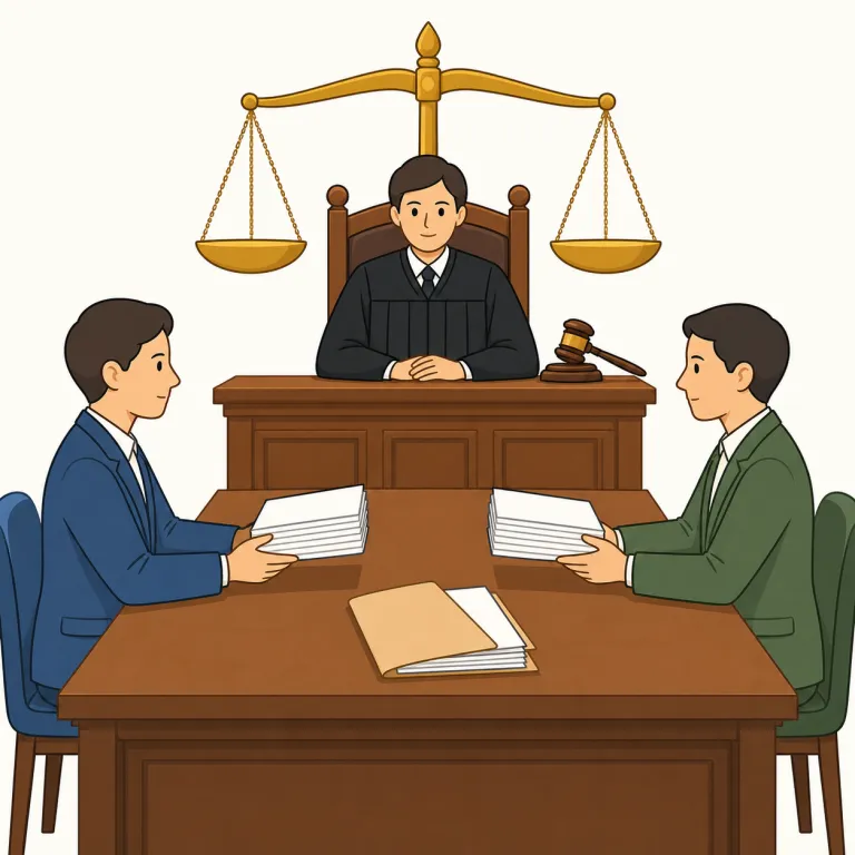 litigationの覚え方イラスト