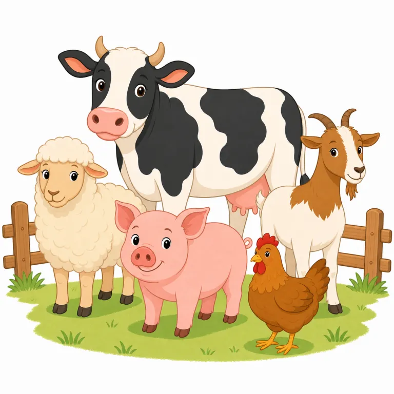 livestockの覚え方イラスト