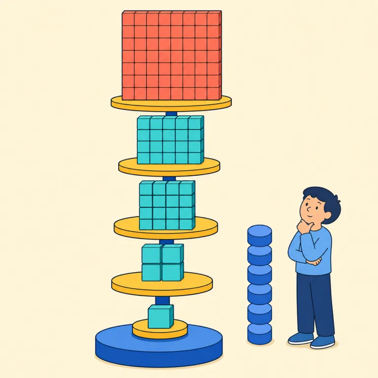 logarithm（対数・名詞）の覚え方イラスト — 電卓の log ボタンの正式名が logarithm