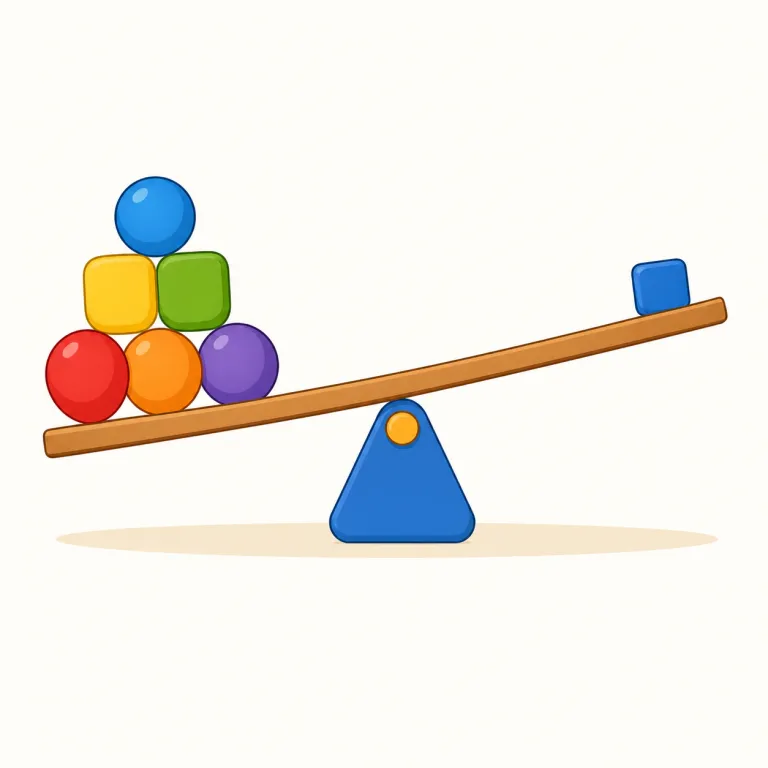 lopsidedの覚え方イラスト