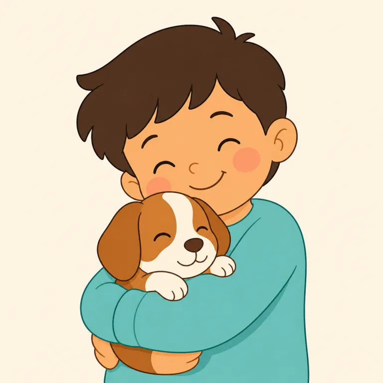 love（愛する、大好き・verb）の覚え方イラスト