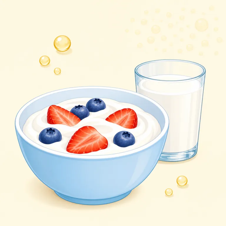 low-fat（低脂肪の・形容詞）の覚え方イラスト — low「低い」＋ fat「脂肪」なので、「脂肪分が低い」とそのまま理解できます