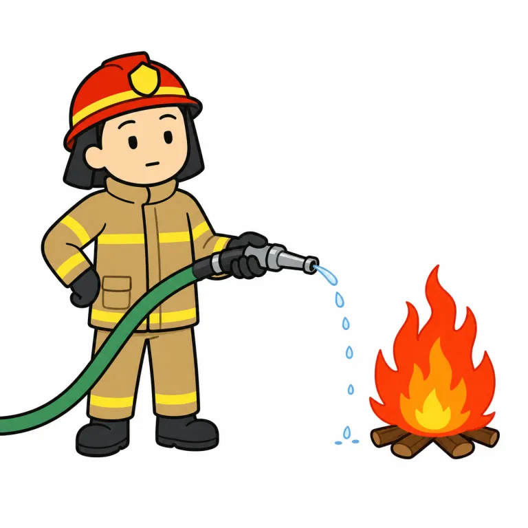 lukewarm（手ぬるい・adjective）の覚え方イラスト