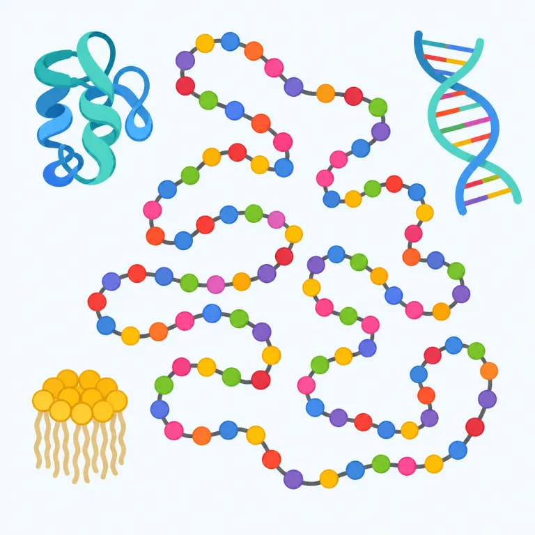 macromolecules（高分子・名詞）の覚え方イラスト — macro- は microscope の micro-（小さい）の反対で「大きい」