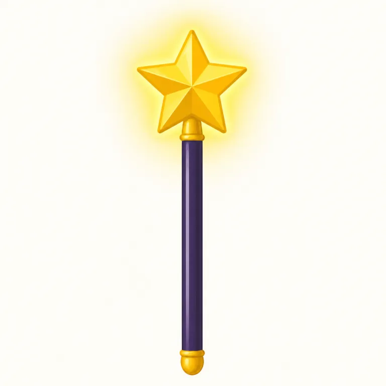 magic（魔法・形容詞）の覚え方イラスト — この adjective の magic は、名詞の「魔法」そのものではなく、名詞の前に置いて「魔法の、魔法に関係する」と説明する用法です
